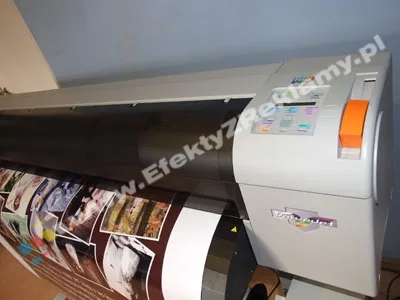 ploter drukujący z bliska reklama częstochowa