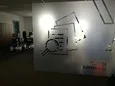 zbliżenie na wzór graficzny wycięty w folii mlecznej