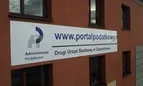 szyld reklamowy z podkładem z blachy — realizacja 49