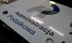 szyld reklamowy z podkładem z blachy — realizacja 10