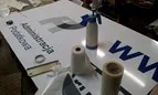 szyld reklamowy z podkładem z blachy — realizacja 11