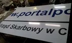 szyld reklamowy z podkładem z blachy — realizacja 17
